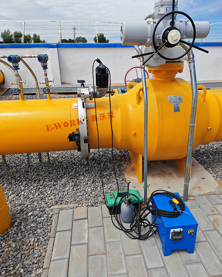 28寸分瓣式切割坡口机