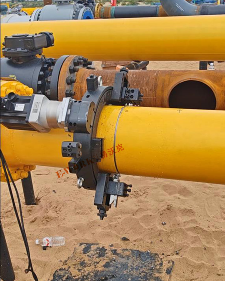 分瓣式切割坡口机